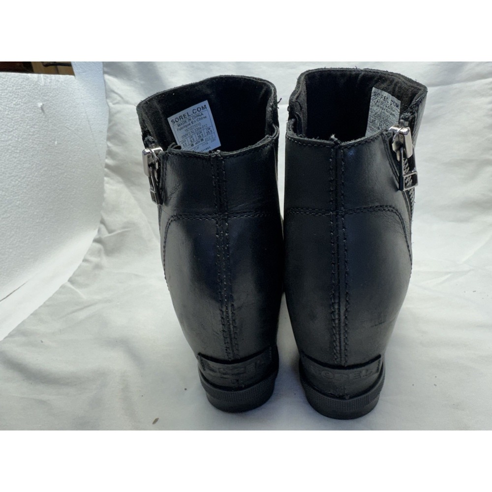 Sorel JOAN OF ARCTIC WEDGE BOOTIE BOOT NL3364-010 SIZE 8.5 - Picture 5 of 8